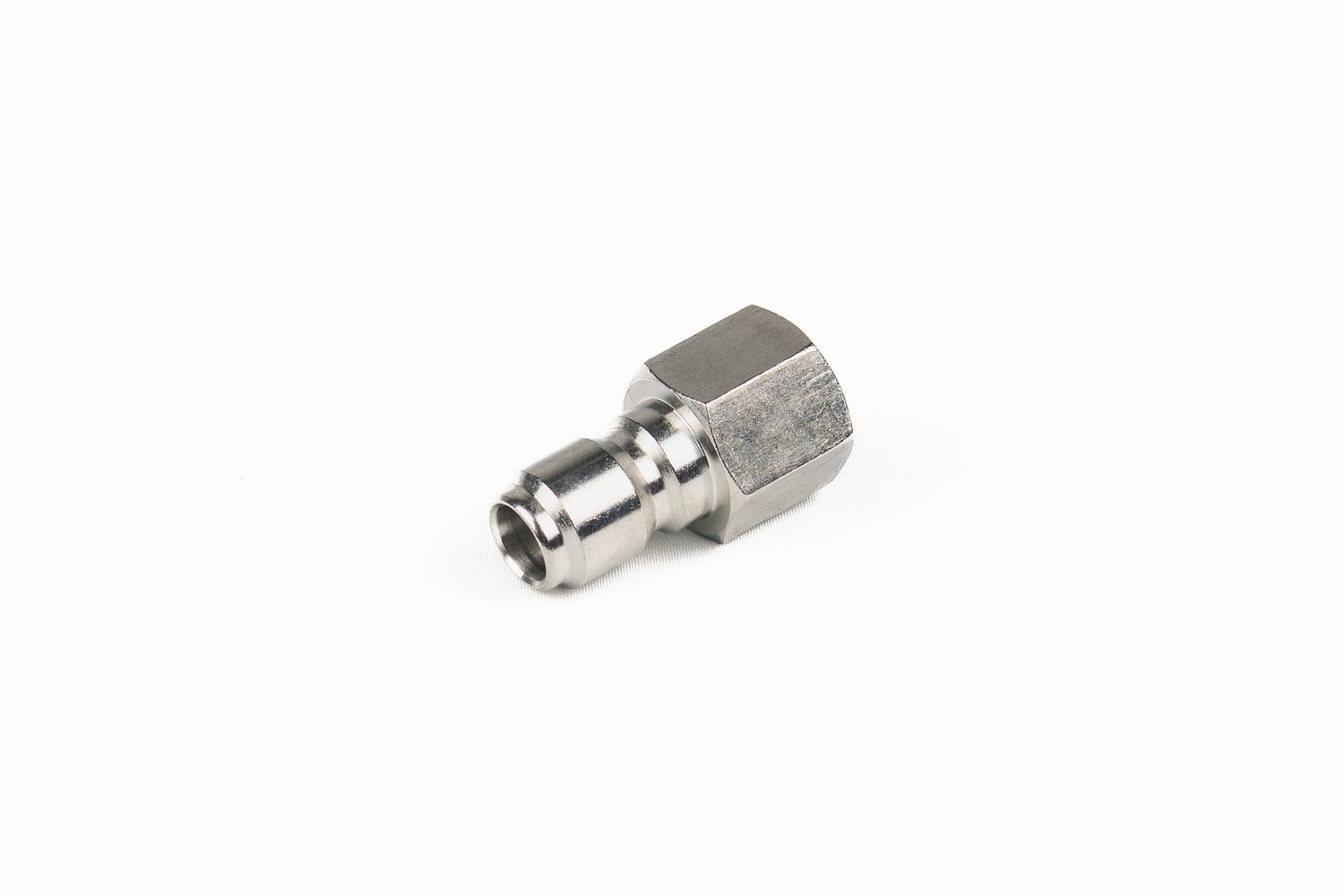 Quick Coupler - Stainless Steel - Plug, Size: 3/8&quot;, Thread: FPT