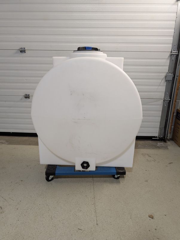 100-gallon Plastic Portable Doorway Slimline Tank | Norwesco