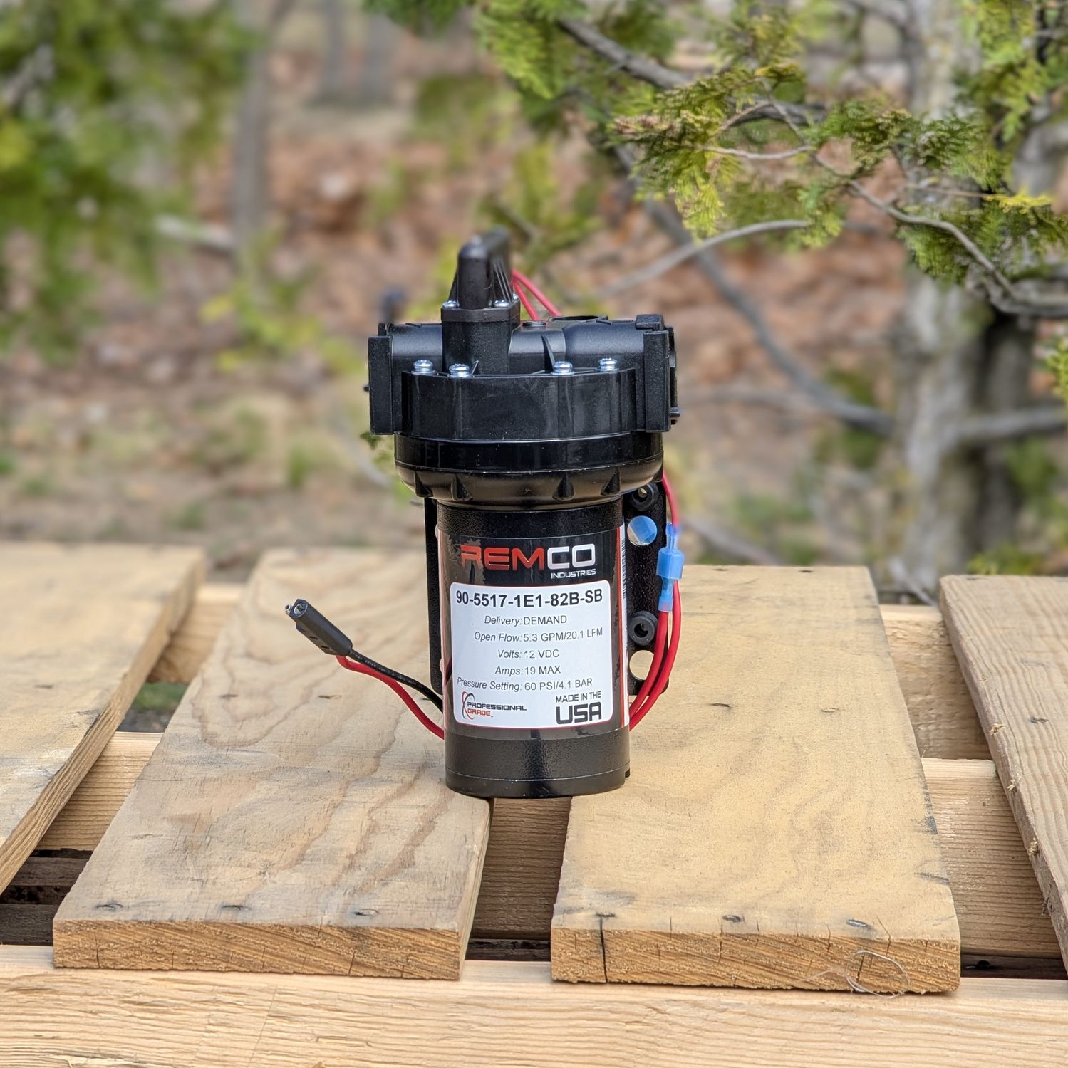 12V Pump - 60 PSI @ 5.3 GPM - Transfer | Remco