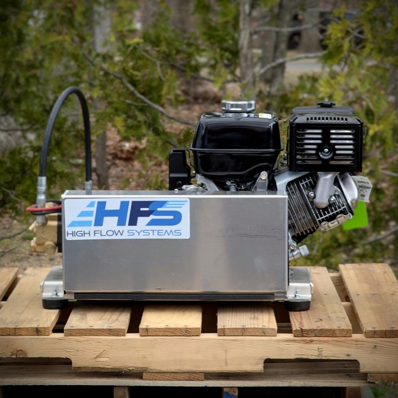 3000 PSI @ 5.5 GPM - Honda GX390ES - "HFS" Belt Drive - Comet Pump