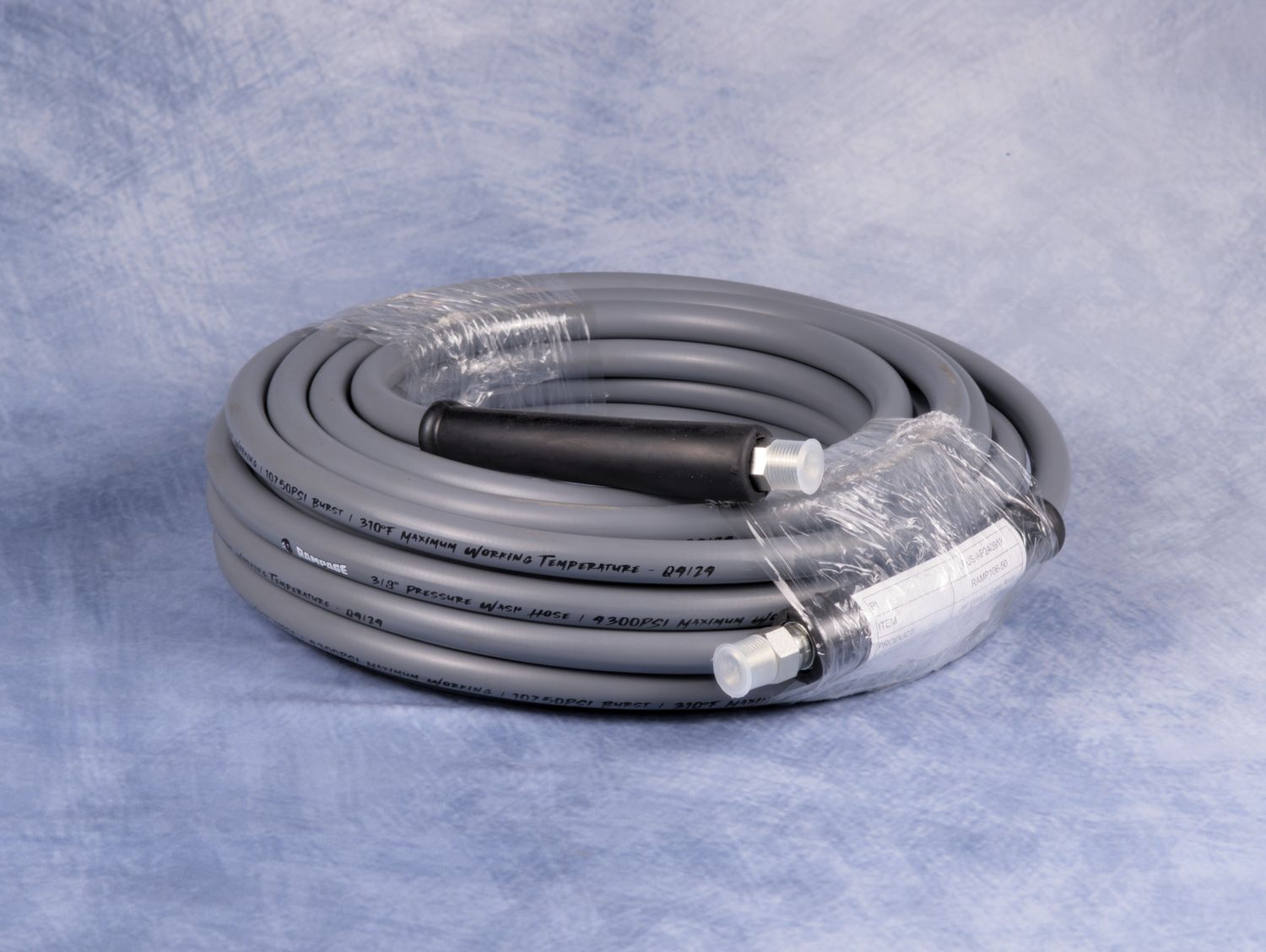 Pressure Washer Hose - 4300 PSI - 3/8” | Rampage, Length: 50&#39;