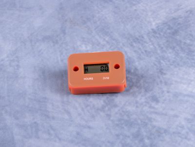 Hour Meter for Small Engine  (orange)