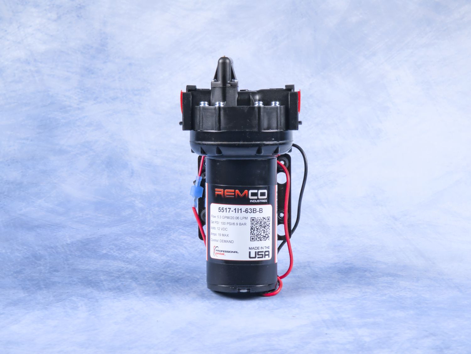 12V Pump - 100 PSI @ 5.3 GPM | Remco