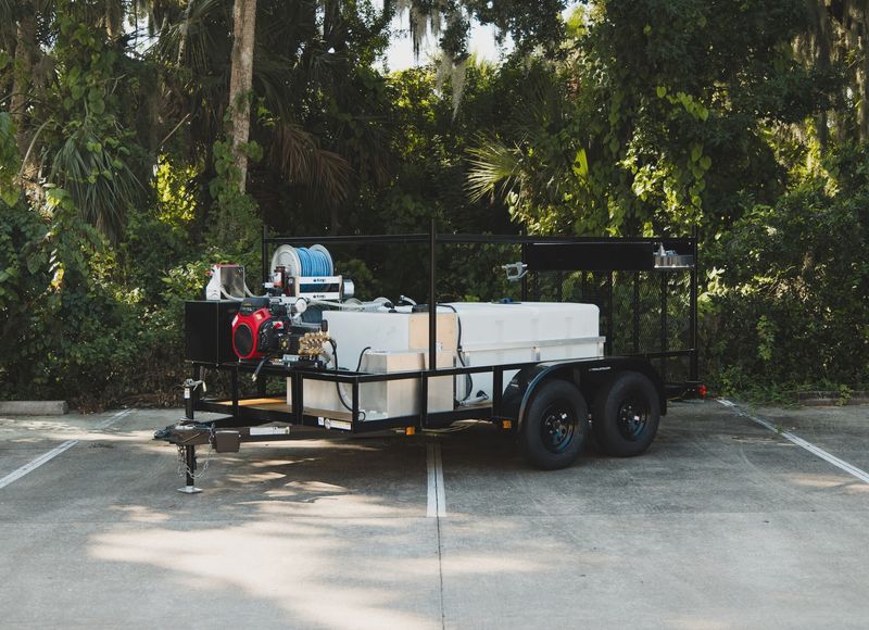 6x12 Pressure &amp; 12V Soft Washing Trailer