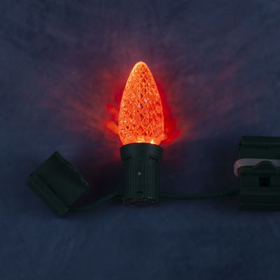 C9 Bulb - Multi Color - Faceted | Minleon