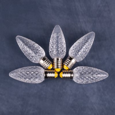 C9 Bulb - Sun Warm White - Faceted | Minleon