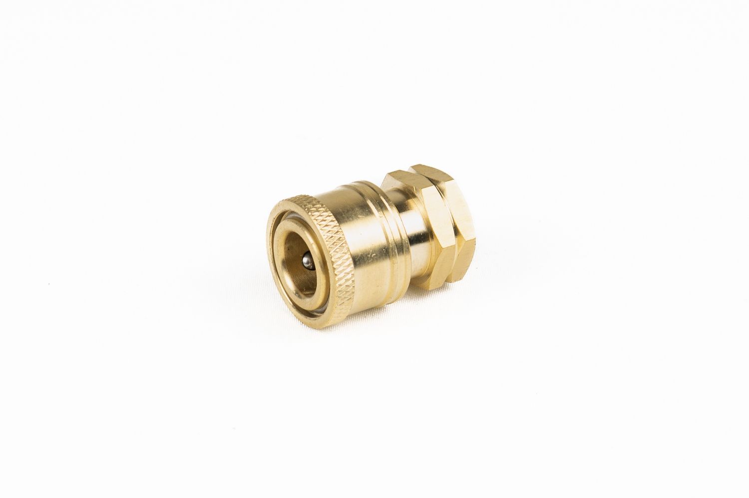 Quick Coupler - Brass - Socket, Size: 1/4", Thread: FPT