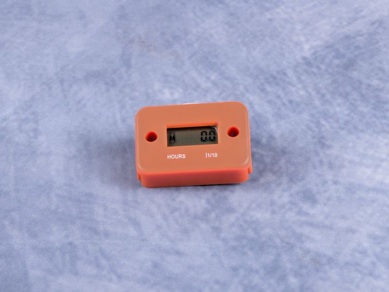 Hour Meter for Small Engine  (orange)