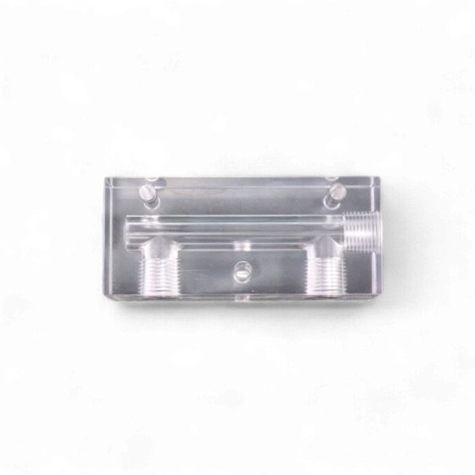 Manifold 2-Port - Clear, Size: 1/2"