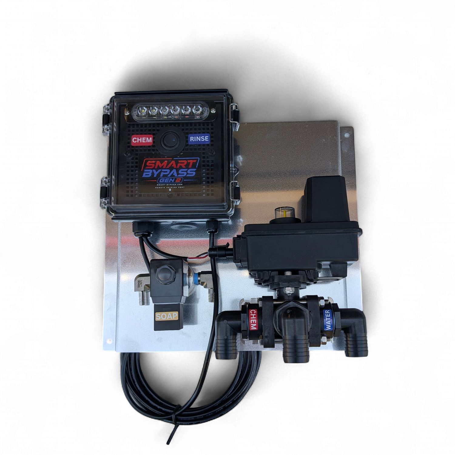Remote Soft Wash with Mounting