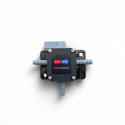 3-Way PVC Ball Valve - 1/4" with Brackets