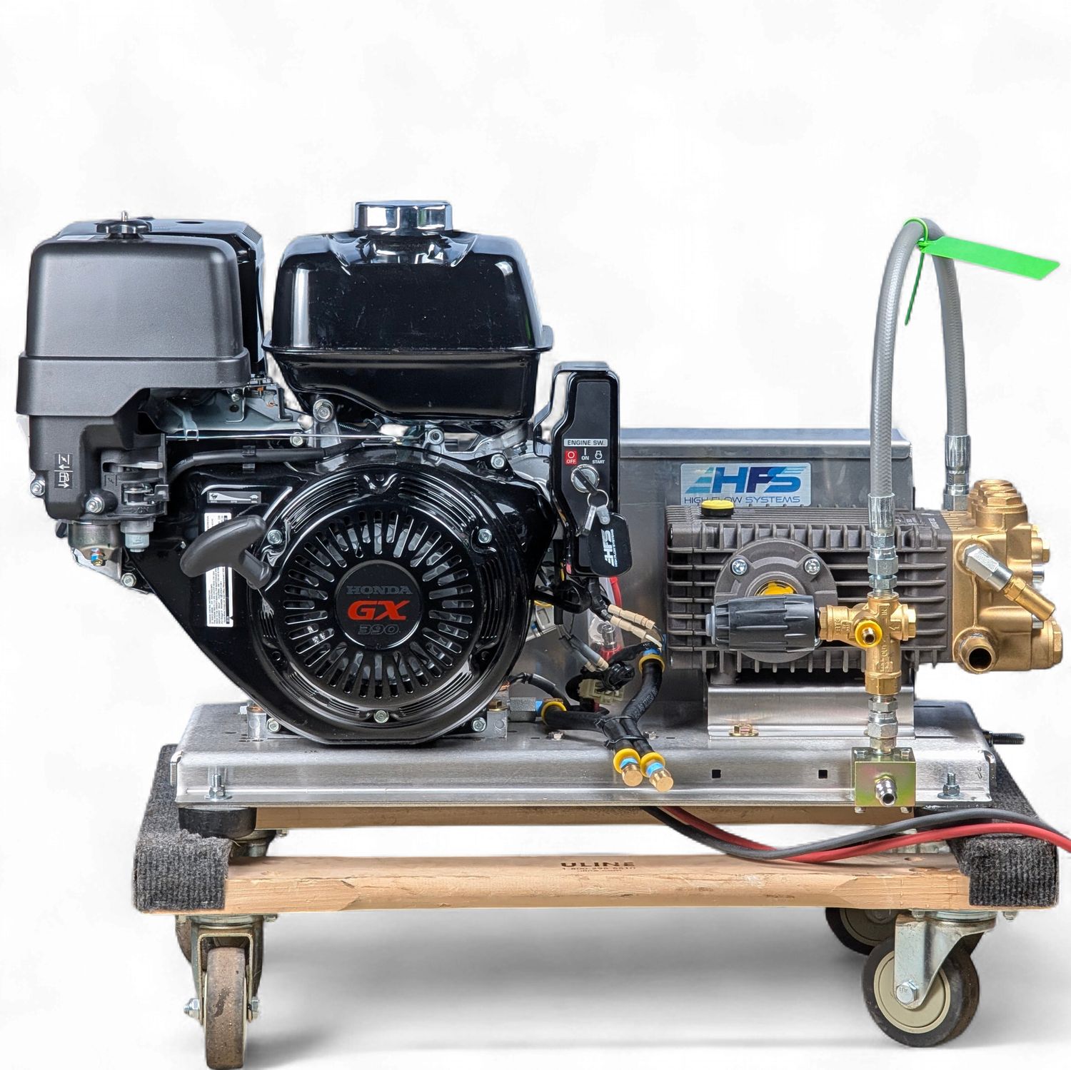 2000 PSI @ 8 GPM - Honda GX390ES - Belt Drive