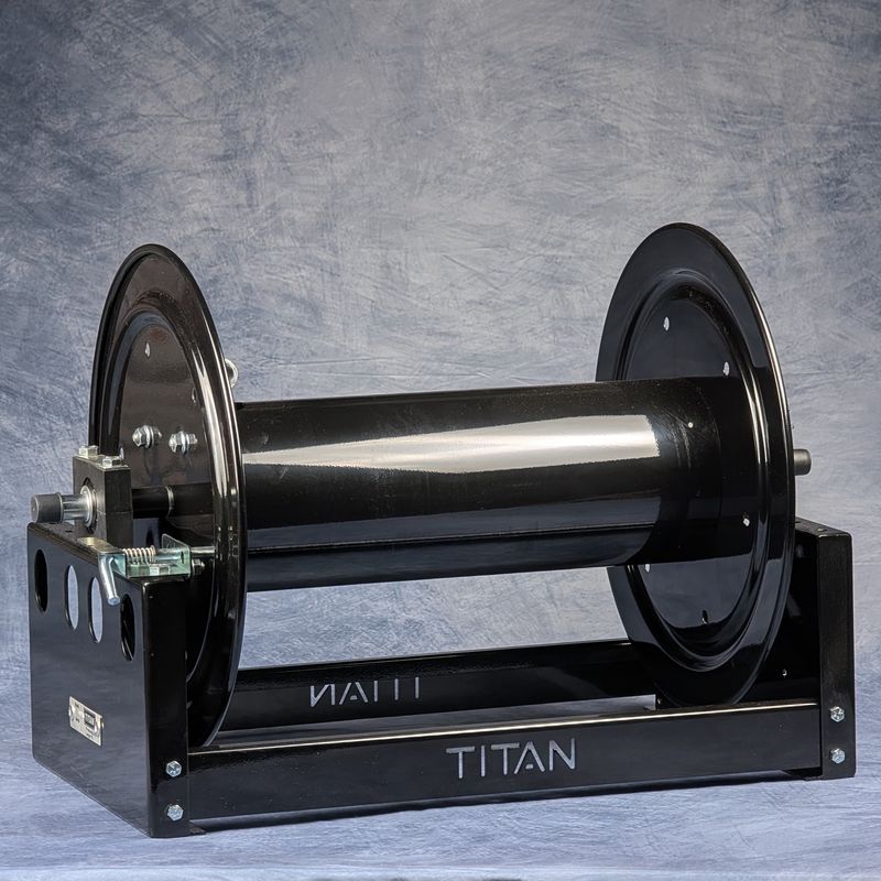 Hose Reel - 18" - Manual - Powder Coated