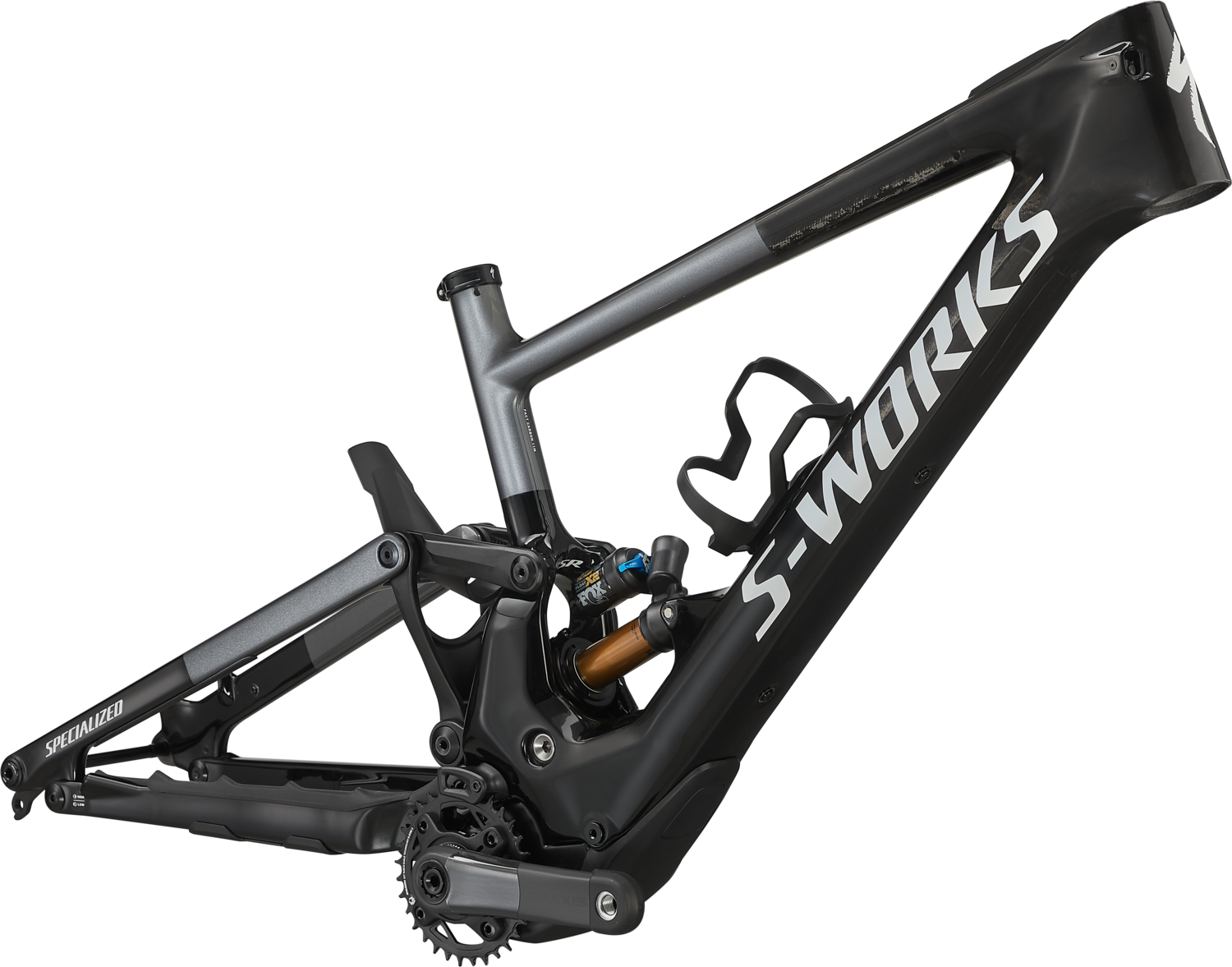 S-Works Turbo Kenevo SL Frameset, Farbe: Gloss Carbon / Black, Größe: S3