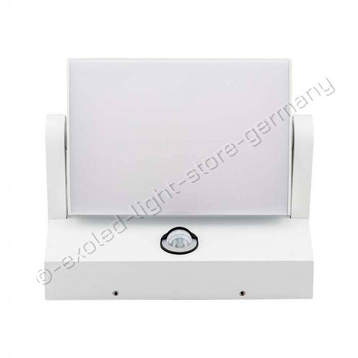 ExoSensoled-17W LED Senor-Alu LED-Strahler-3000K-schwenkbar
