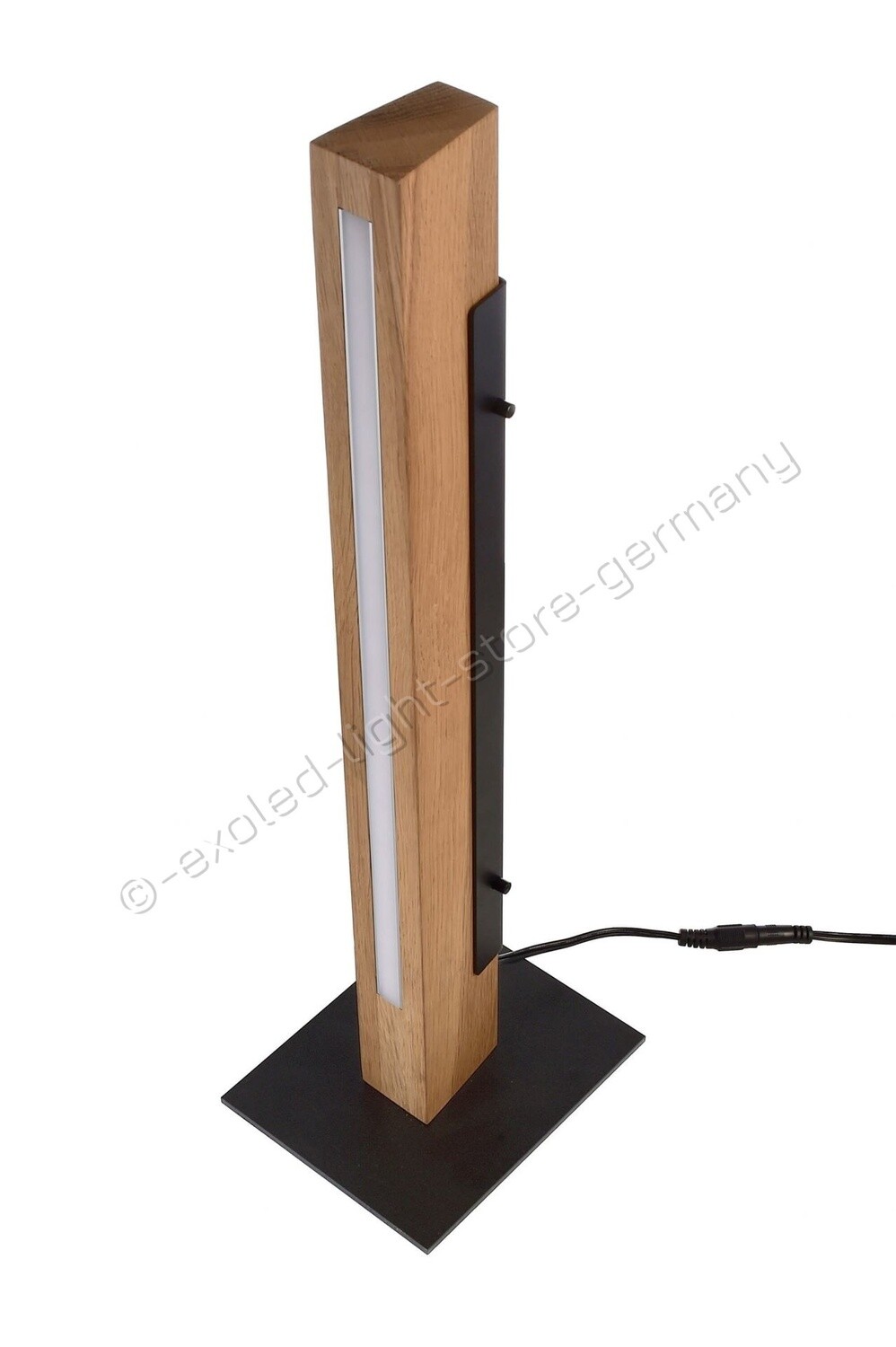 7W - Tischleuchte, MADERA - Touch DIM, 3000 K - Schwarz, 220-240 V/AC - Garantie: 5 Jahre