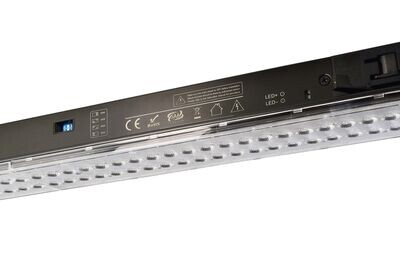 50W 3-Phasenleuchte, ExoLinearled  Pro - Tilt - 50 W, 4000K -1493mm - 8000lm -  Schwarz