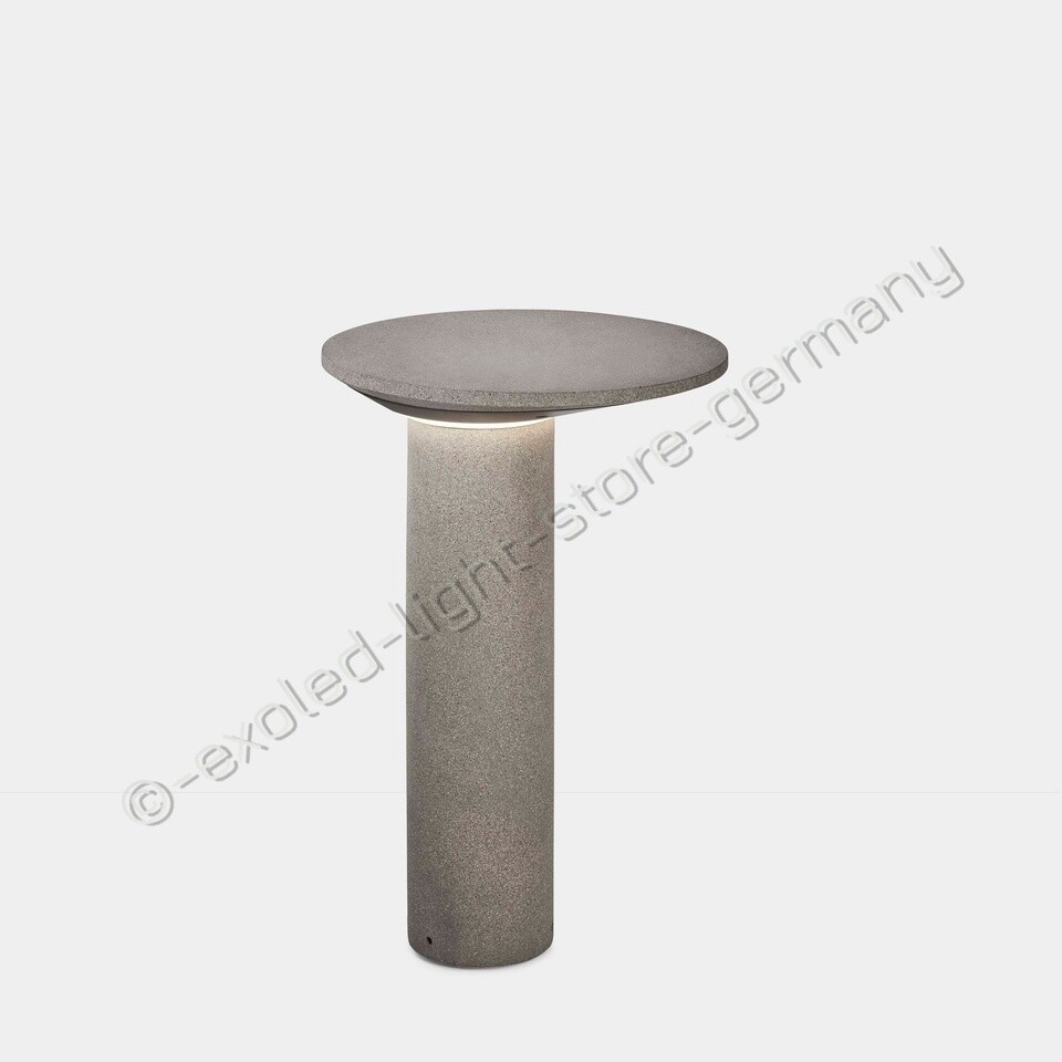 13,7W ​ExoMoalled Beton Standleuchte 3000K - 730lm-CRI-90 - IP66