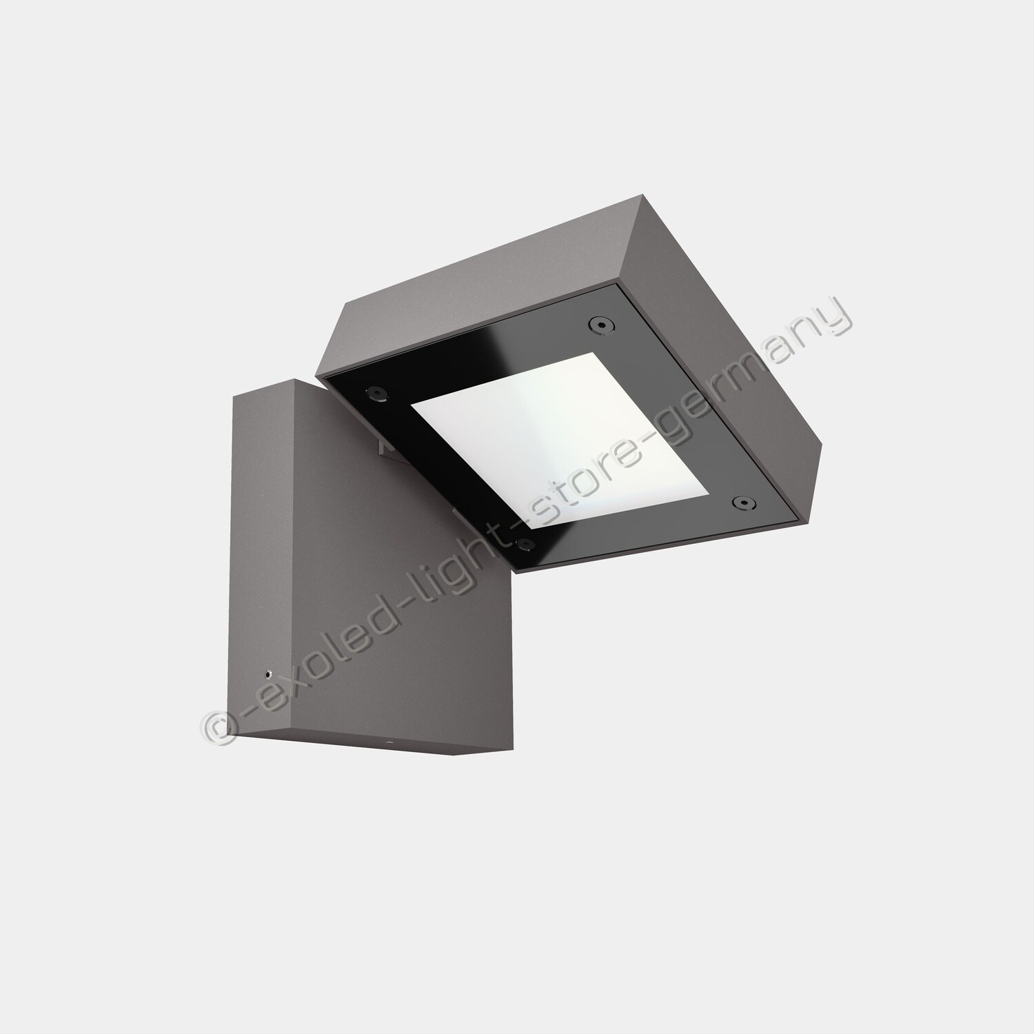 11,6W LED Wandleuchte-ExoModisled - IP66 - switch/2700-3200-4000K Schaltbar Weiß 744Lm
