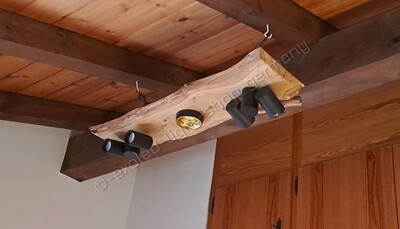 ExoWood-DL02-Deckenleuchte massiv-Eiche-nach Kunden-Auftrag-gerfertigt.