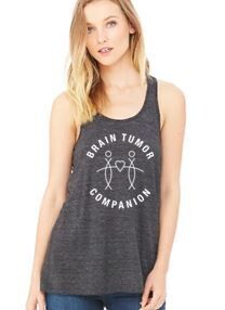 BTC Flowy Racer Back Tank (slate gray)