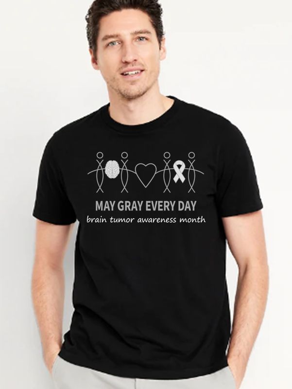 May Gray Mens Tshirt