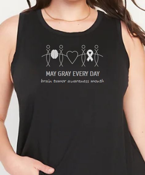 May Gray Every Day Women's Tank (black)