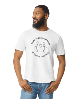 BTC Stronger Together Unisex T White
