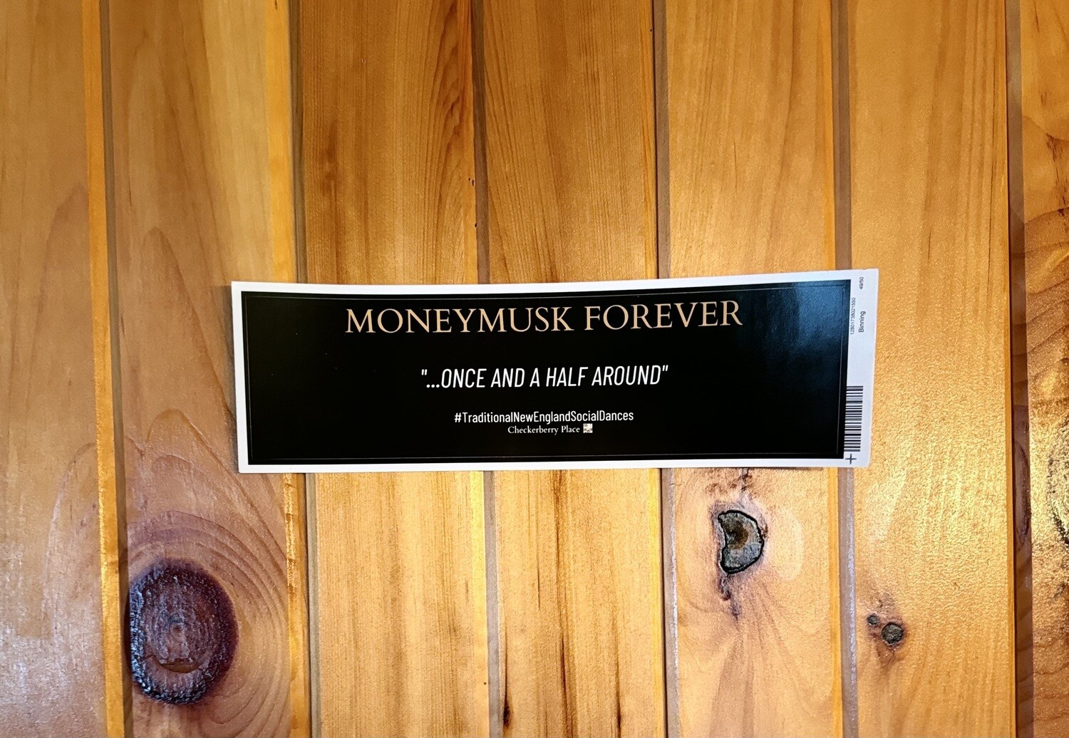 Moneymusk Forever Bumper Sticker