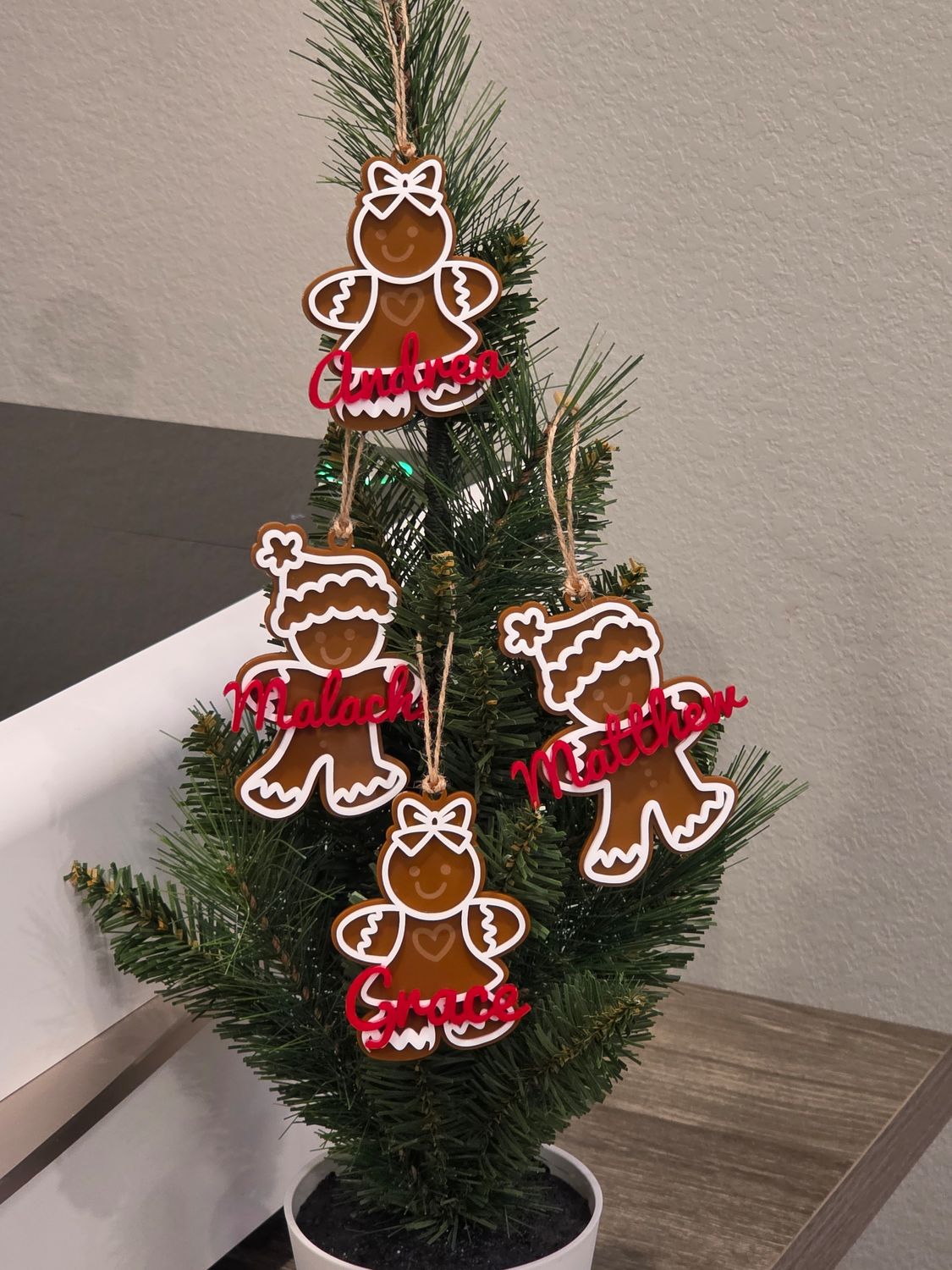 Personalized Gingerbread Ornament