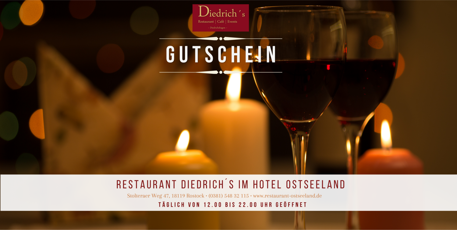 Gutschein Restaurant Diedrich‘s