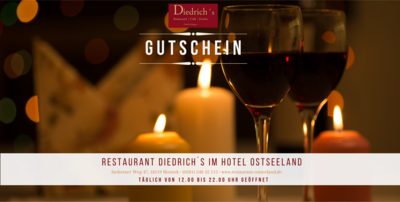 Gutschein Restaurant Diedrich‘s