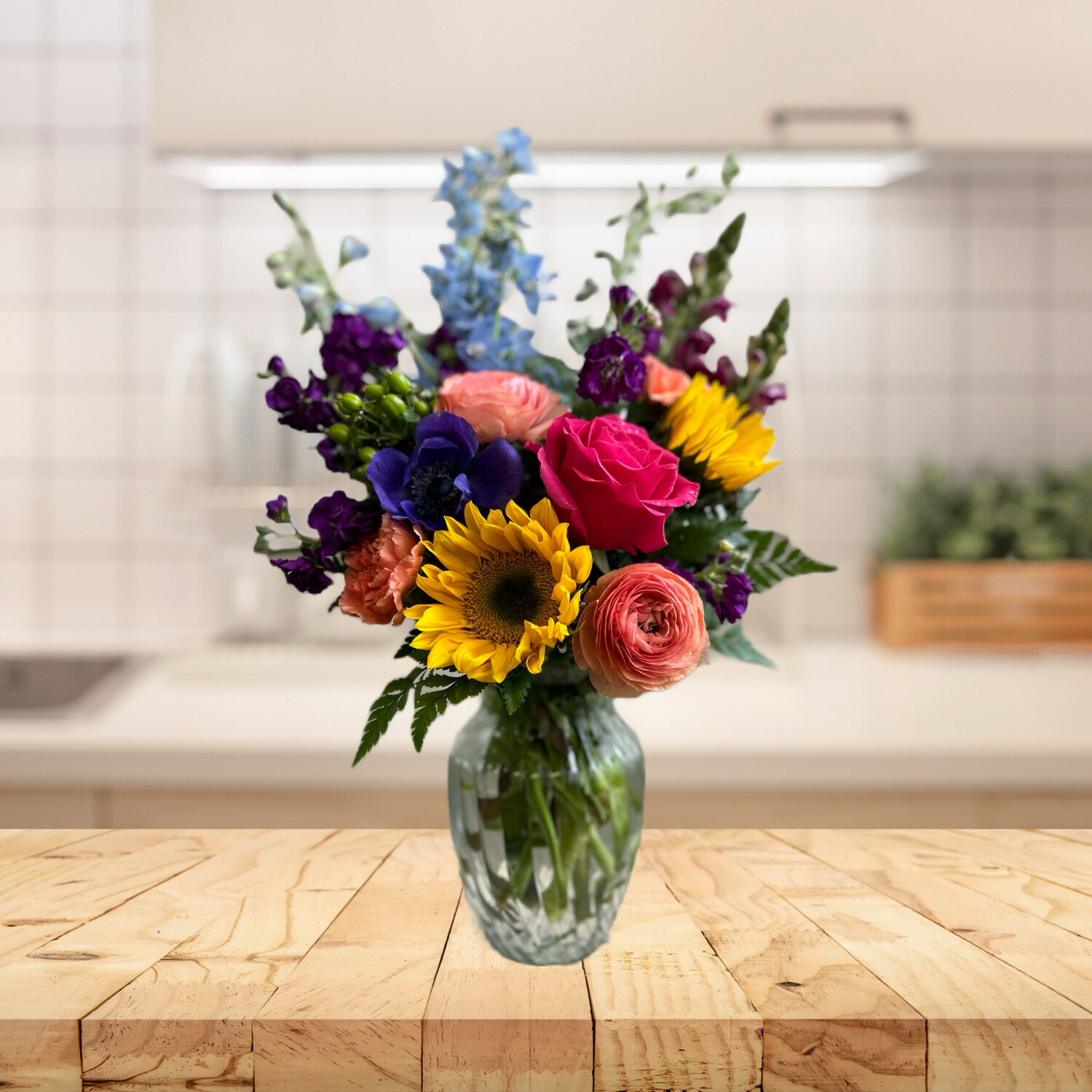 Vibrant Vase Arrangement