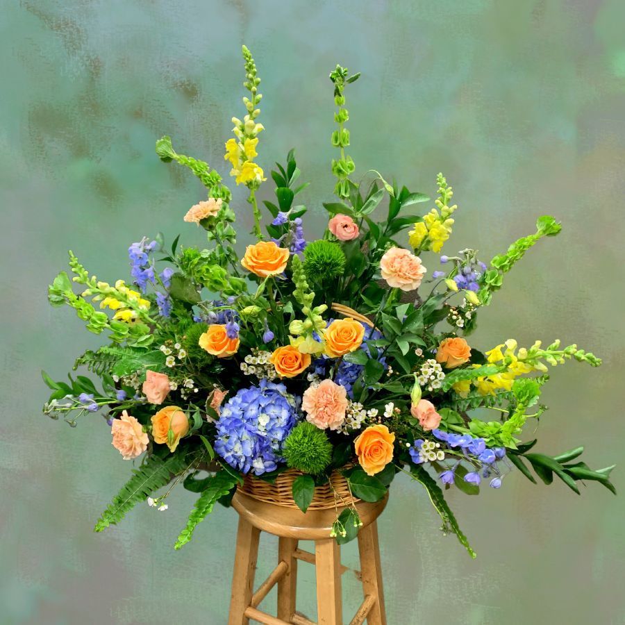 Laurel & Lace Floral Design | Pottstown, PA |Meadow Basket