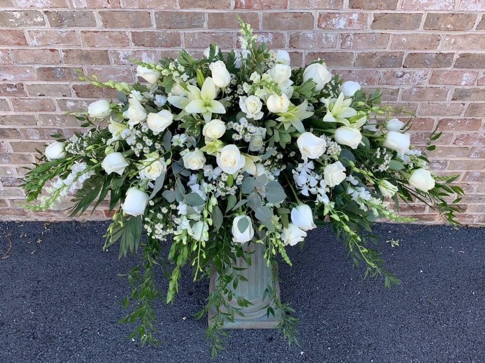 Angelic Garden Premium Casket Spray
