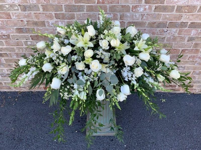 Angelic Garden Premium Casket Spray