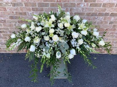 Angelic Garden Premium Casket Spray