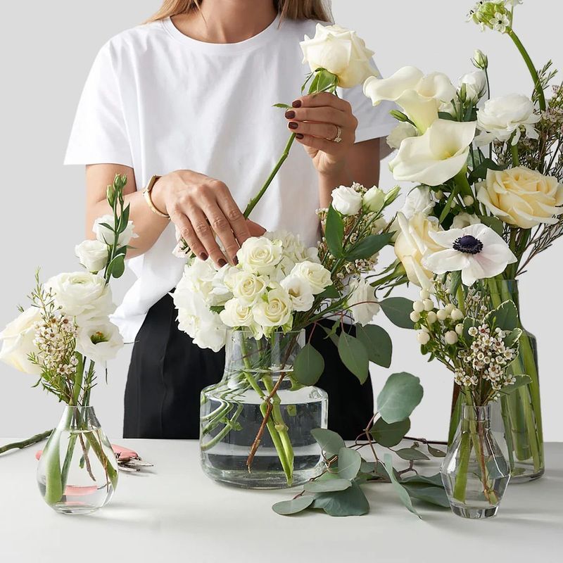 Designer's Choice White Vase Arrangement