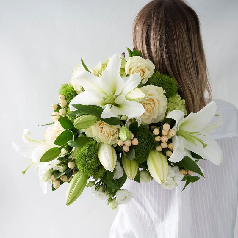 Timeless White Bouquet