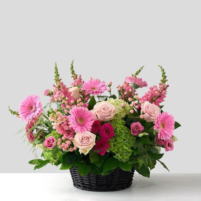 Fuchsia Tribute Basket