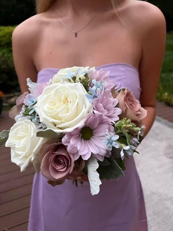 Laurel & Lace Floral Design | Pottstown, PA | Homecoming Bouquet 1