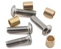 SAMSCX3-4067 Samix SCX10 III/Capra Brass Knuckle Bushing Set (4)