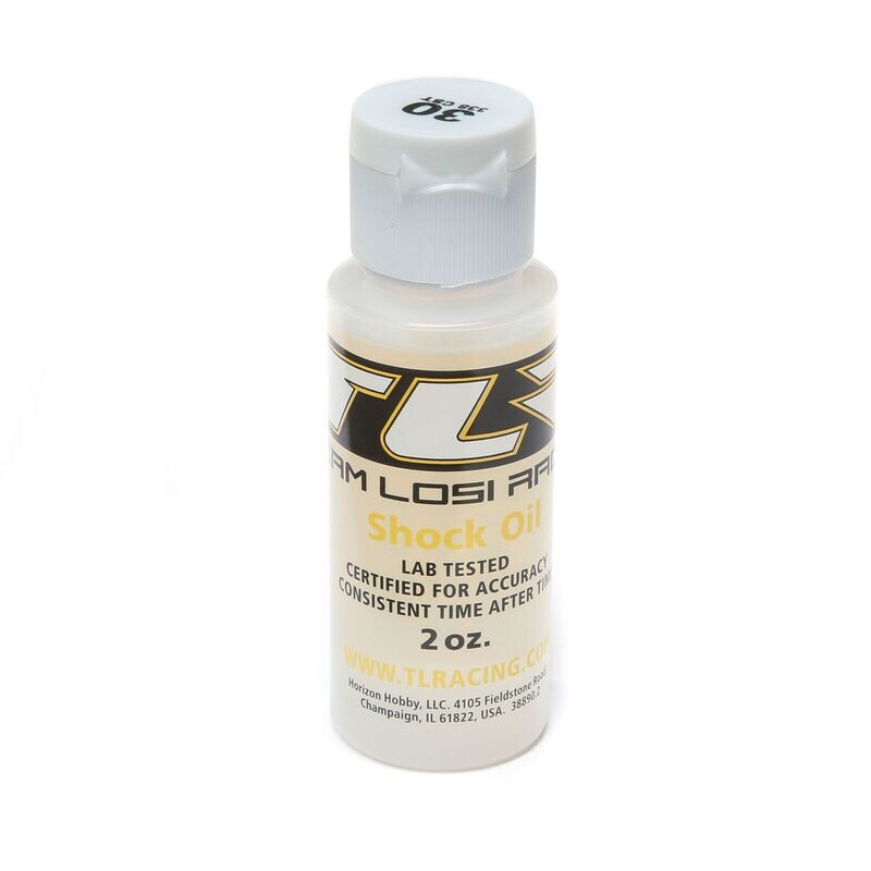 TLR74006 SILICONE SHOCK OIL, 30WT, 338CST, 2OZ