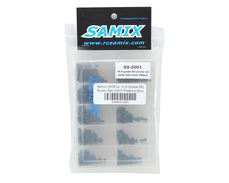 SAMSS-2001 Samix 10.9 Grade M3 Screw Set w/Storage Box (350)