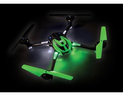 6608 - GRN LaTrax Alias : Quad Rotor Helicopter. Ready-To-Fly with 2.4GHz radio system, 650mAh LiPo battery, and single USB-powered charger.