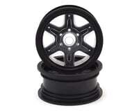 JCO3379B Dragon 2.6 Mega Truck Wheel w/Adaptor, Black (2)