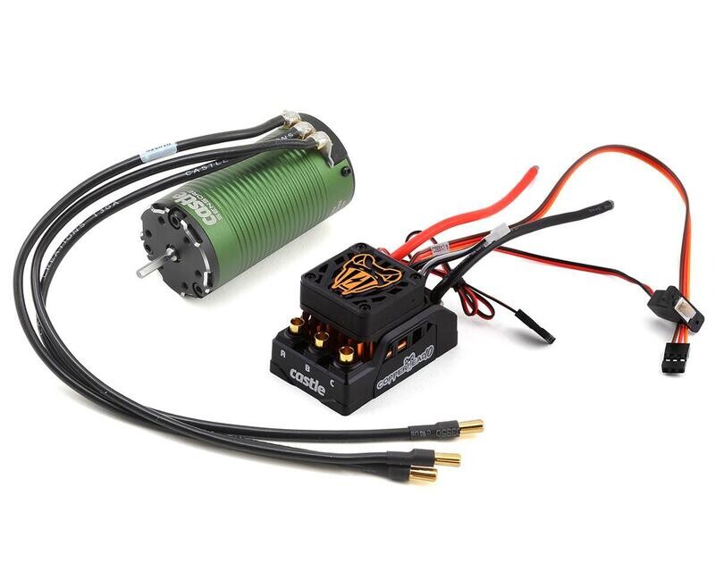 CSE010-0166-12 Castle Creations Copperhead 10 Waterproof 1/10 Sensored Combo w/1415 (2400Kv)