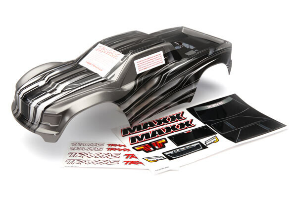 8911x Body, Maxx , ProGraphix (graphics are printed, requires paint &amp; final color application)/ decal sheet