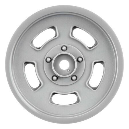PRO279205 1/10 Slot Mag Drag Spec Front 2.2&quot; 12mm Drag Wheels (2) Gray