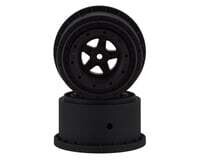 JCO3415B JConcepts Starfish Mambo Beadlock Street Eliminator Rear Drag Wheels (Black) (2) w/12mm Hex